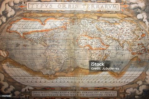 World Map 1492 Stock Photo Download Image Now Map Ancient