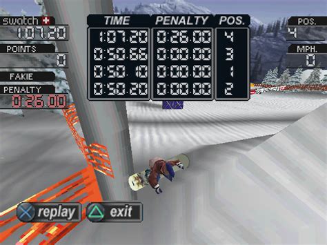 Screenshot Of Cool Boarders 3 Playstation 1998 Mobygames
