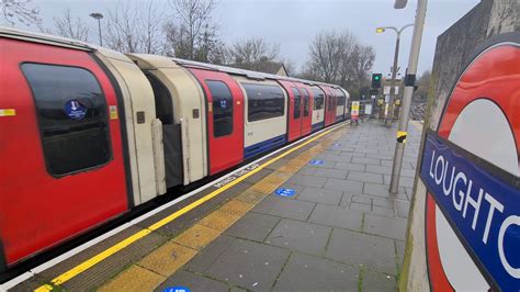 Central Line 1992ts 91167 Departing Loughton Youtube