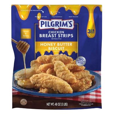 Pilgrim S Honey Butter Biscuit Chicken Breast Strips Sam S Club
