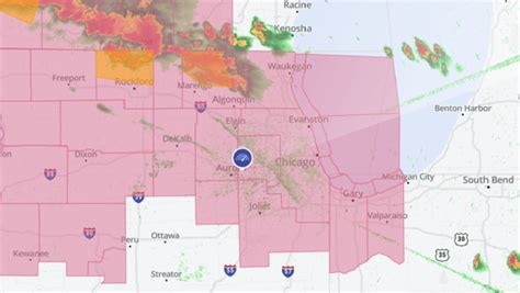Chicago Radar Track Storms Moving Through Chicago Area Nbc Chicago