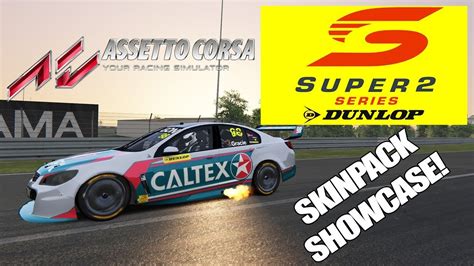 V Supercars Assetto Corsa Dunlop Super Series Skin Pack Youtube