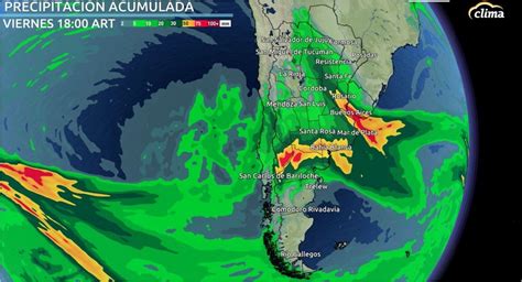 Lluvias intensas en la provincia de Buenos Aires | Clima