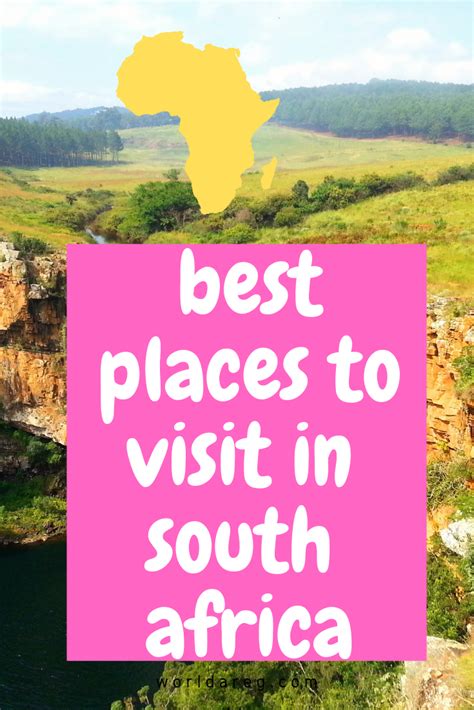 Best Places To Visit In South Africa South Africa Travel Cool Places