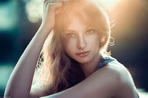 Download Wallpaper For 2560x1080 Resolution Women Blonde Face Portrait Beautiful Girls