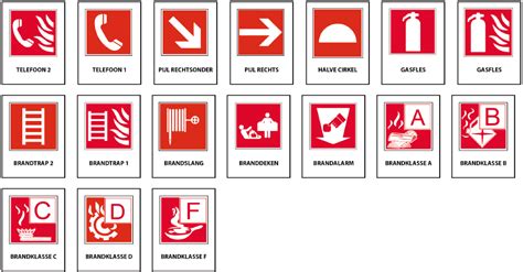 A hazard pictogram is an image on a label that includes a warning symbol and specific colours intended to provide information about the damage a particular substance or mixture can cause to our health or the environment. Pictogrammen brand - alleenmaarstickers.nl
