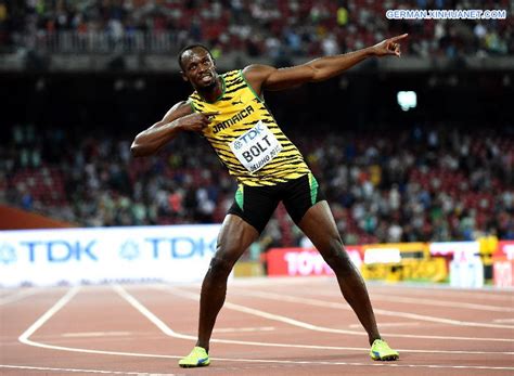 Usain Bolt Bleibt Der Schnellste Mann Der Welt Xinhua German