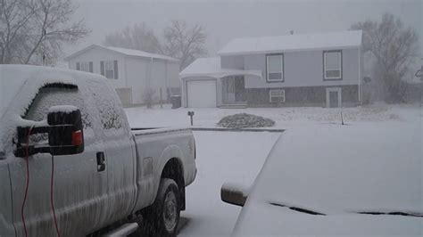 Colorado Springs Snow Storm 21 Feb 15 Youtube