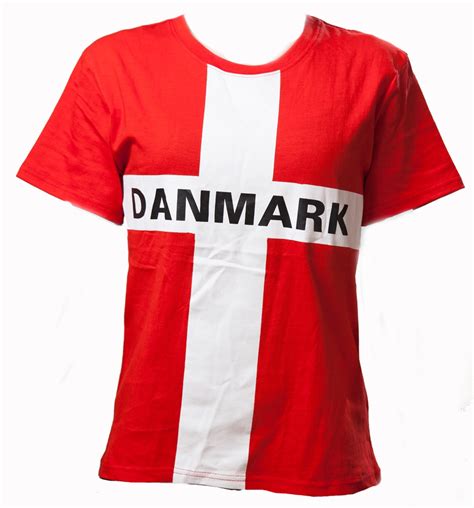 På denne side kan du finde hjemmesider relateret til trøje. Danmark T-shirt rød med kors