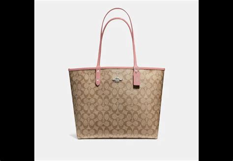 Coach® Outlet Reversible City Tote In Signature Canvas