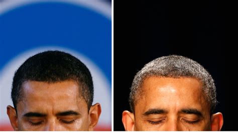 Barack Obama Not The Only President To Go Grey In The White House