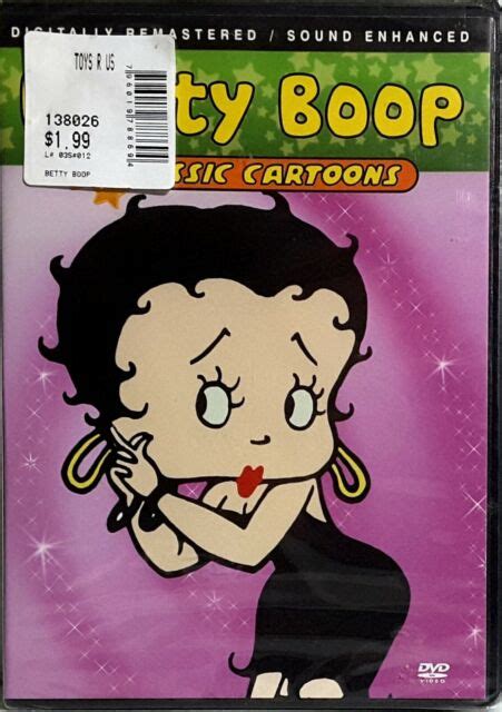 Betty Boop Classic Cartoons Dvd 2006 Remastered Animation Ebay