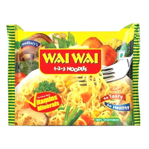 Wai Wai 75g Instant Noodles Vegetables