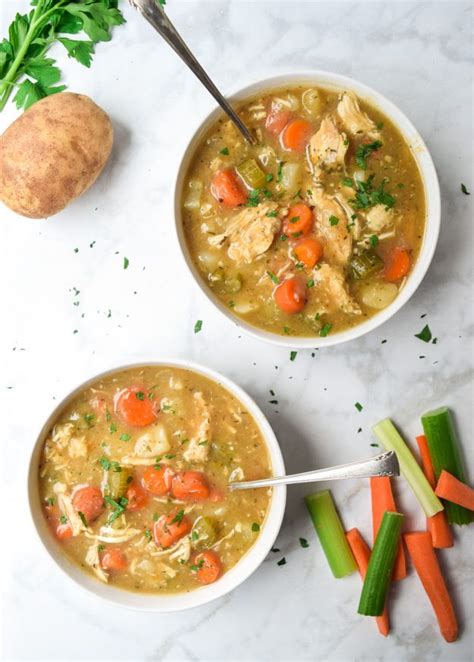 Warm and rustic, instant pot chicken stew is a delicious combination of chicken and vegetables cooked in a delicious creamy curry, perfect for those comforting weeknight dinners. Instant Pot Creamy Herbed Chicken Stew (Whole30 Paleo) - this super simple creamy chicken stew ...