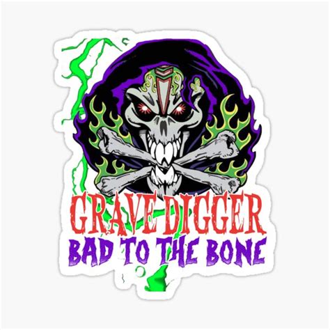 Grave Digger Printable Decals