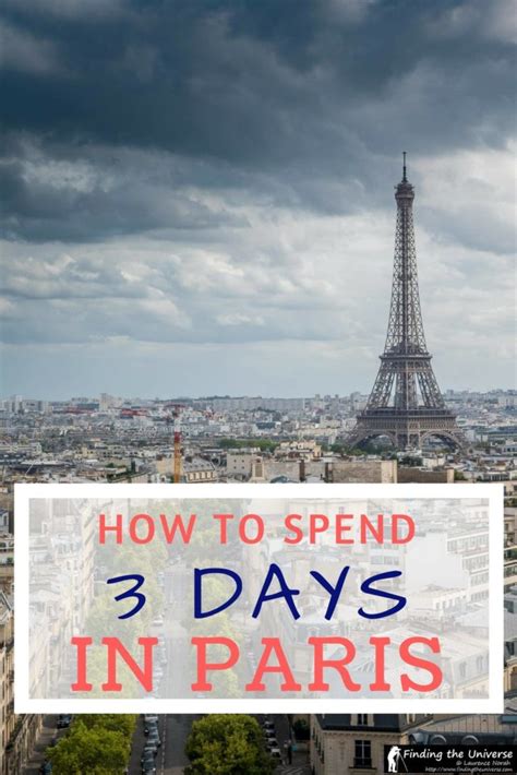 3 Days In Paris The Perfect Paris Itinerary Map And Tips