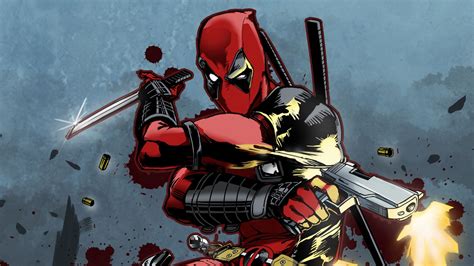 Download Comic Deadpool 4k Ultra Hd Wallpaper