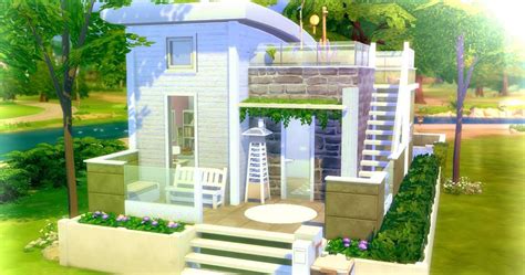 Difabio: Modern Sims 4 Tiny House Floor Plans