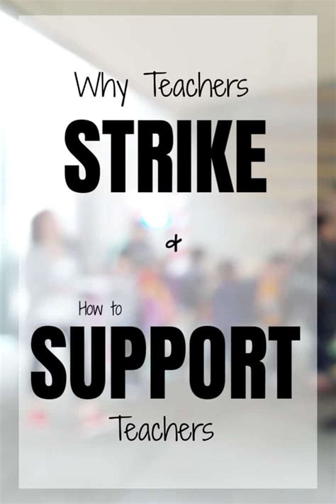 Why Are Teachers On Strike And How To Support Teachers