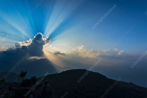 Crepuscular Rays Stock Image C0303170 Science Photo Library