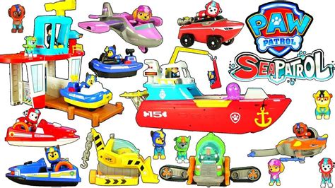 Paw Patrol Sea Patrol Toys Complete Sea Patrol Toy Collection Review
