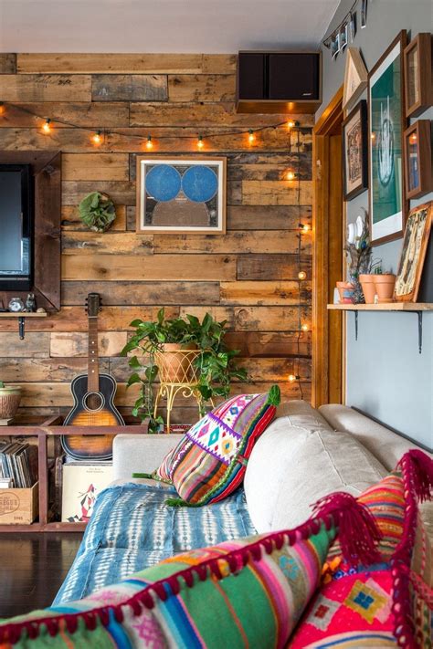 Rustic And Cozy Boho Cabin Makeover On A Budget Decomagz Home