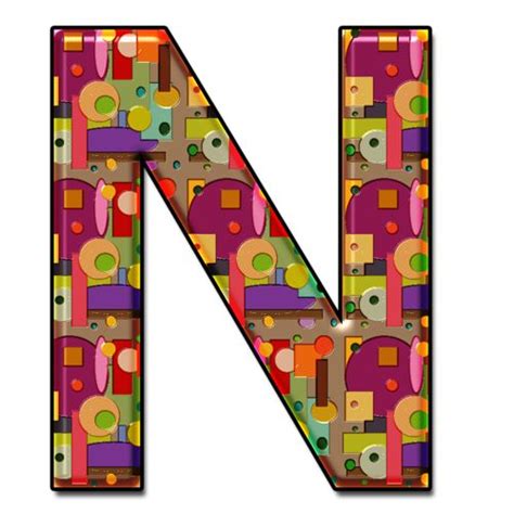 A, b, c, d, e, f, g, h, i, j, k, l, m, n . Buchstabe - Letter N | Alphabet, Letter n, Lettering