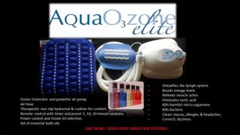 Other Health Fitness Weight Management Aqua O3 Zone Elite Ozone