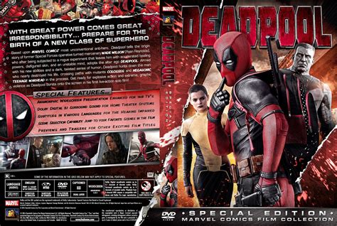 Blog Caratulas Dvd Deadpool 2016 Dvd Bluray