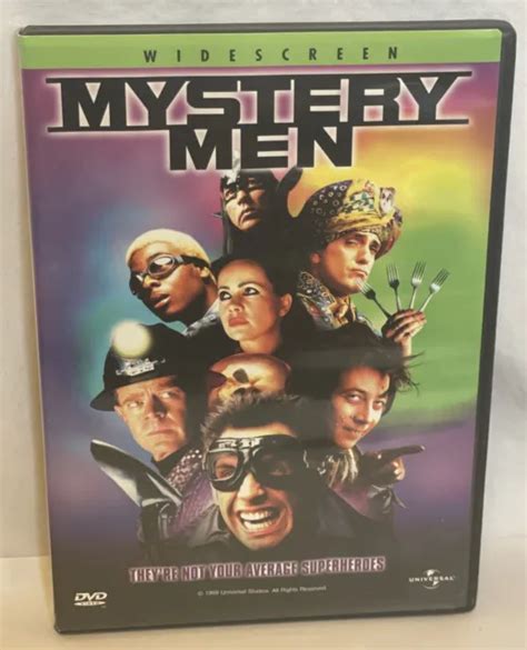 Mystery Men Dvd 1999 Widescreen Ben Stiller Hank Azaria William H