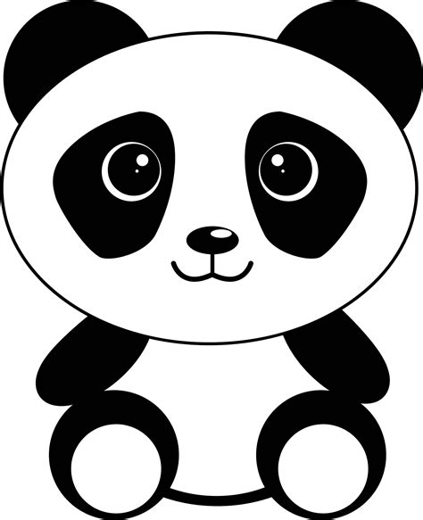 Cute Panda Png Pic Cute Panda Clipart Transparent Png Large Size