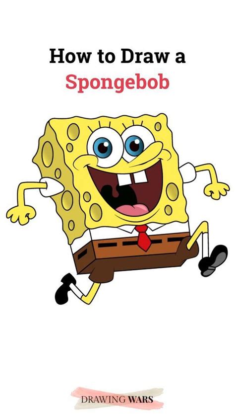 How To Draw Spongebob Step By Step Easy For Beginners Step By Step