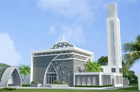 Mimbar masjid jati minimalis merupakan merupakan salah satu ornamen interior masjid selain mihrab imam masjid yang sangat penting guna menunjang kebutuhan imam atau khotib saat akan. 53 Model Desain Masjid Minimalis Modern Unik Terbaru 2018 ...
