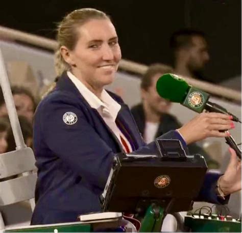 Aurélie Torte Became The First Female Chair Umpire To Officiate The