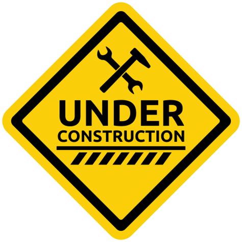 Under Construction Warning Sign Png Clipart Best Web Clipart