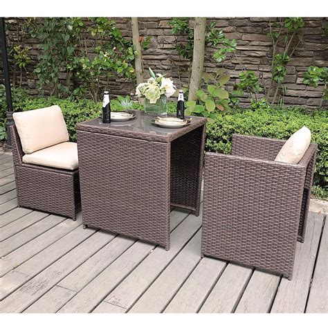 We did not find results for: Freestyle SUNSITT Black 3-Piece Wicker Outdoor Dining Set ...