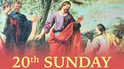 20th Sunday In Ordinary Time Year B 2024 Young Catholics Images And