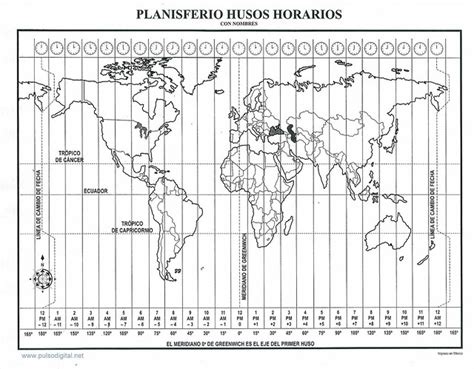 Mapa De Los Husos Horarios Para Colorear Imagui Images Images The Best Porn Website