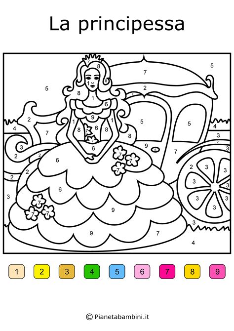 44 Colorare Con I Numeri Per Bambini Ideas Coloraremandala3