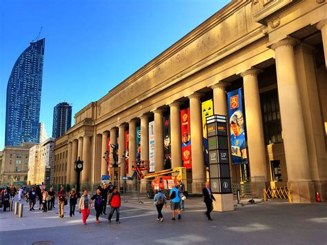 Safer work places, secure employment, wages and benefits that provide a decent standard of living, and dignity and mutual respect in the. Union Station (Toronto) - Wikipedia
