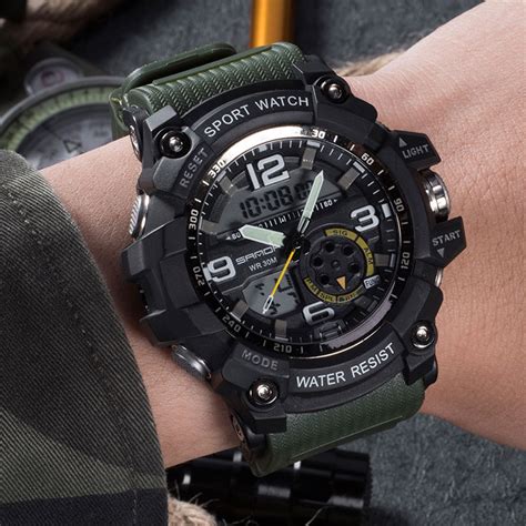 2018 Shock Military Watch Men Waterproof Sport Watch For Mens Watches Top Brand Luxury Clock ...