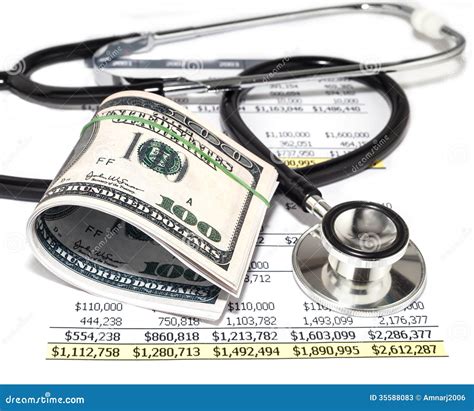 Healthcare cost stock image. Image of closeup, hospital - 35588083