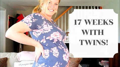 Identical Twin Pregnancy Pt 2 17 Weeks Pregnant With Twins Youtube