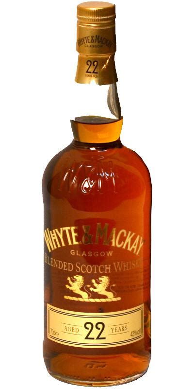 Whyte And Mackay 22 Year Old Wandm Ratings And Reviews Whiskybase