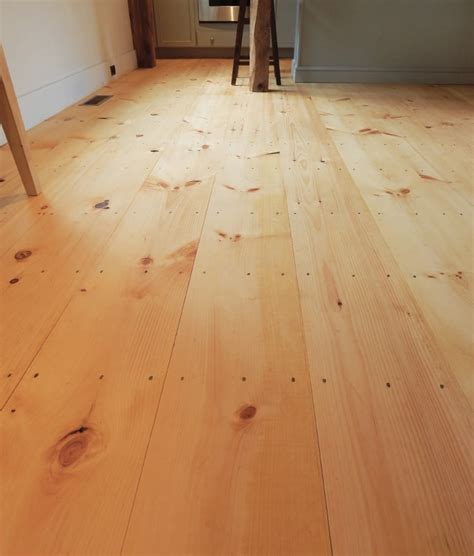 Wide Pine Plank Flooring