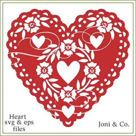Heart SVG File Valentine Wedding svg vinyl cutting