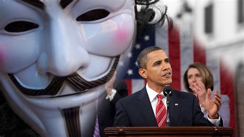 Anonymous May Block Obamas State Of The Union Address Tonight The