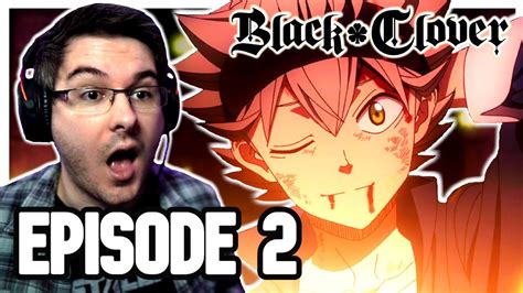 The Promise Black Clover Episode 2 Reaction Anime Reaction Youtube