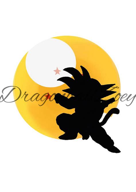Kid Goku Silhouette By Dragonballzoey On Deviantart
