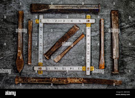 Old Tools Chisels Stock Photo Alamy